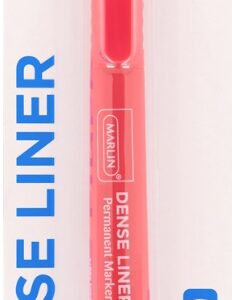 Marlin Dense Permanent Markers 1's Red