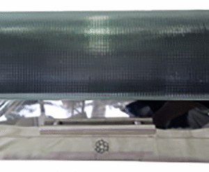 Totally Glass Top Stainless Steel Bread Bin