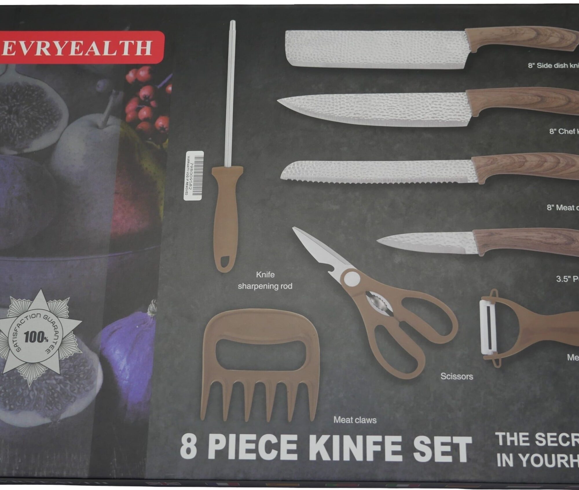 Casey Evryealth 8 Piece Knife Set