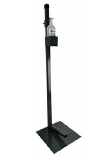 Casey Hands Touch Free Manual Foot Operated Sanitizing - Black