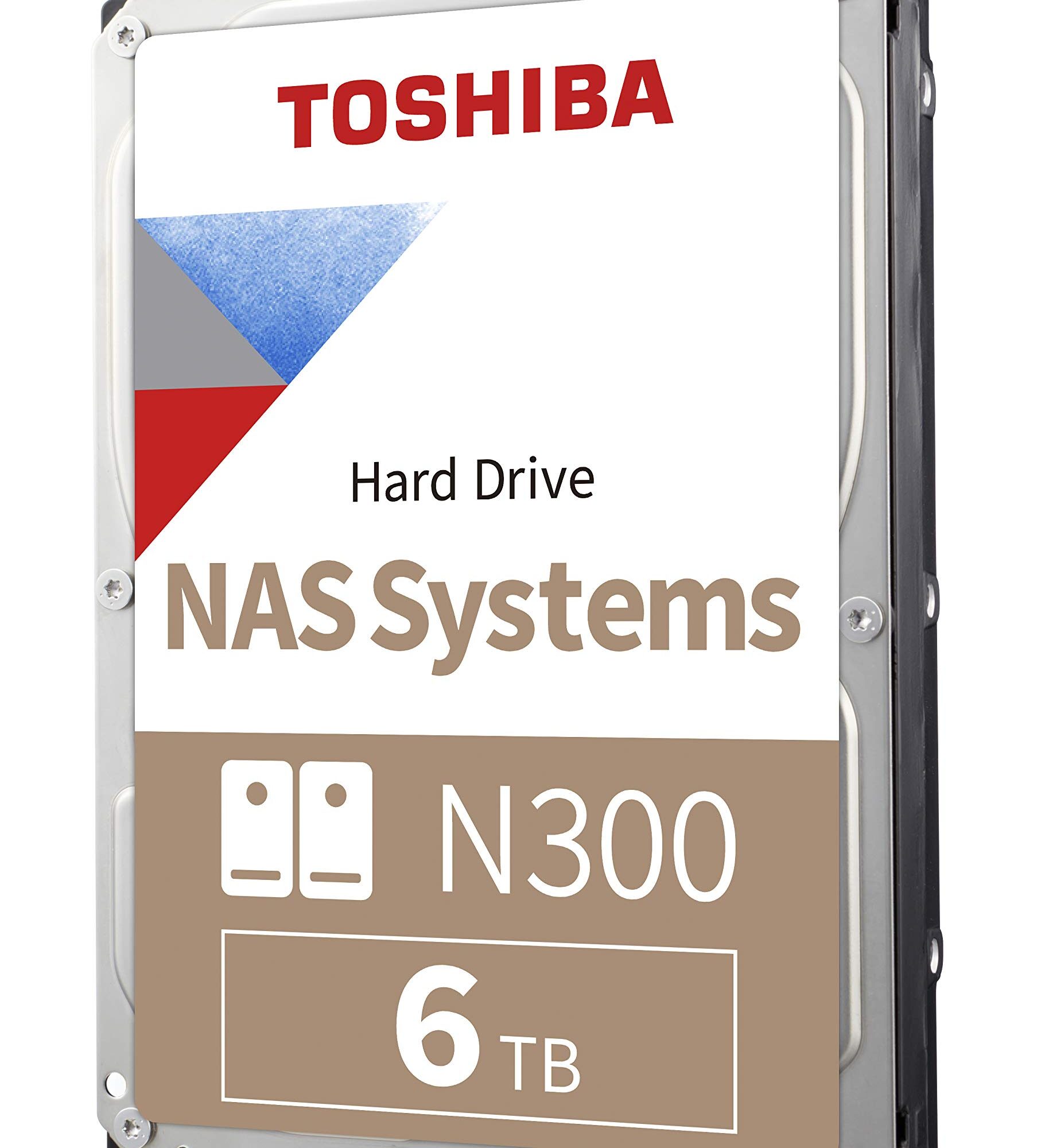 Toshiba 6TB N300 NAS 3.5-Inch Hard Drive