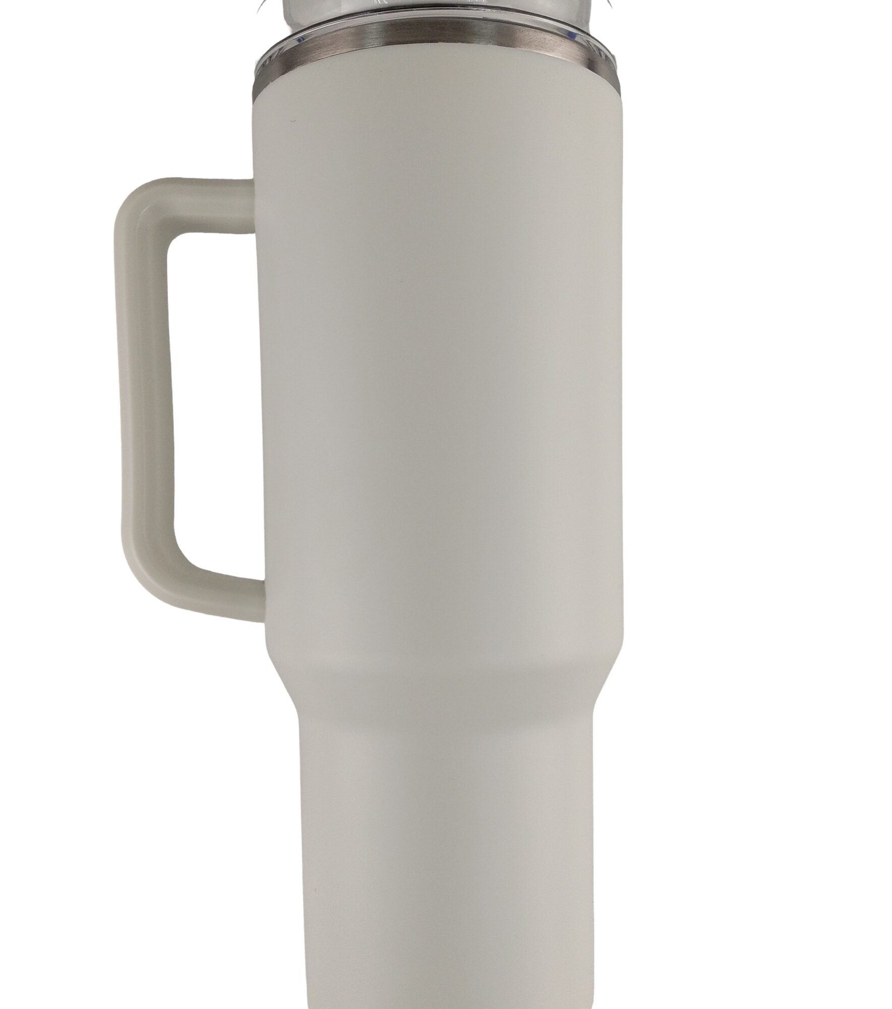 Casey Copo Termico Stainless Steel White 500ml Mug With Lid